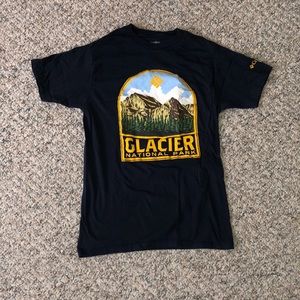 Womens small Columbia Glacier National Park t-shirt
